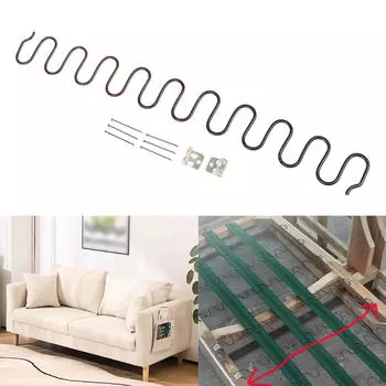 Комплект пружин для стула, принадлежности для самостоятельного изготовления, замена поддержки, зигзагообразная обивка для Length 45cm