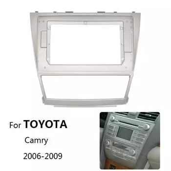 Комплект рамки для автомобильного радио для Toyota Camry 2006 2007 2008 2009, установка автомобильного стереоаудио, адаптер, ремонт лицевой панели 10.1 inch