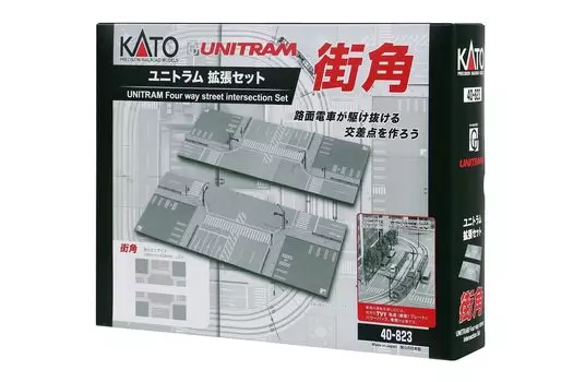 Комплект расширения KATO N Gauge Unitram для моделей железных дорог Street Corner 40-823