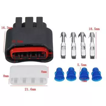 Комплект разъемов для катушек зажигания 8 шт. для 90980-11885 Toyota Lexus Camry Yaris