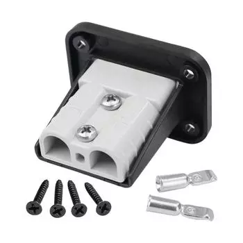 Комплект разъемов для скрытого монтажа 50А, монтажный кронштейн, аксессуары для крышки панели для каравана, лодки, грузовика, вилки Anderson