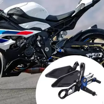Комплект регулируемых подножек для мотоцикла BMW S1000rr 2019-2023 чёрный