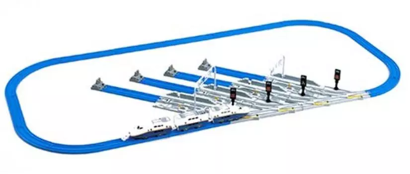 Комплект рельсов для депо Plarail E4Max