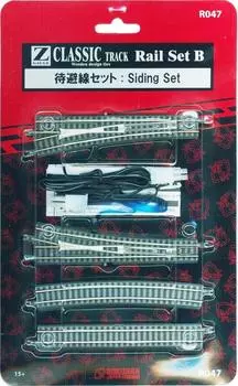 Комплект рельсов Rokuhan Z gauge R047 B, комплект боковых линий