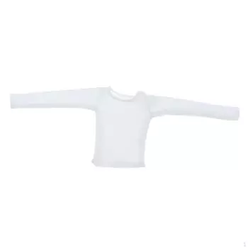 Комплект рубашки с длинным рукавом для женской фигуры 12 дюймов белый