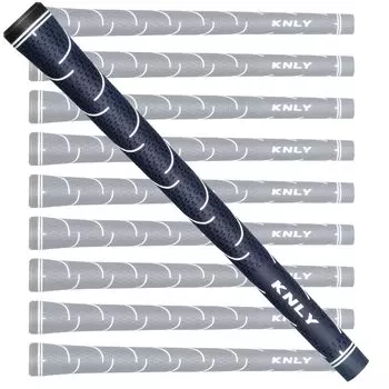 Комплект ручек для гольфа KNLY Golf Grip, гасящих вибрации, 13 штук — высокая тяга, всепогодная эффективность, (темно-синий)