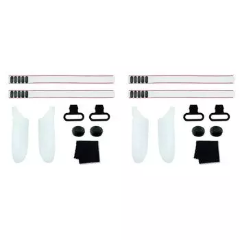 Комплект ручек для контроллера VR, крышки батарейного отсека с регулируемыми ремнями для Meta Quest 3