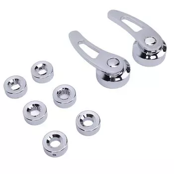 Комплект ручек для оконной ручки 312 дюймов в стиле ретро из алюминиевого сплава, универсальный подъемник для автомобильных окон