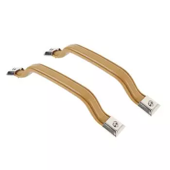 Комплект ручек для внутренней двери, ремешок для открывания, передняя левая/правая сторона 55009801K, замена для YJ 1987-1995 коричневый