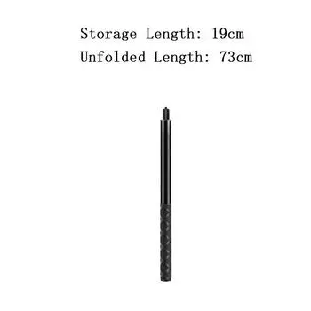 Комплект ручки для селфи-палки для Insta360 X4 X3 X2 GoPro 12 11 10 9 DJI Action 4 3 SJCAM Камера Bullet Time Невидимая селфи-палка