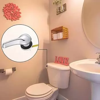 Комплект рычагов для унитаза с цепями для створок из нержавеющей стали, универсальные сменные аксессуары для ванной комнаты