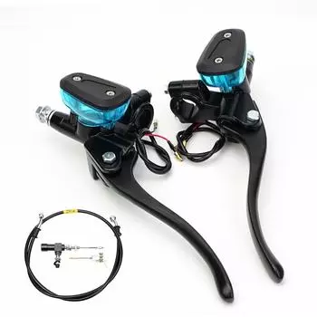 Комплект рычагов главного тормозного цилиндра гидравлического сцепления мотоцикла 12,7 поршня для гоночного электровелосипеда, мотоцикла для мотокросса, спортивного мотоцикла, скутера