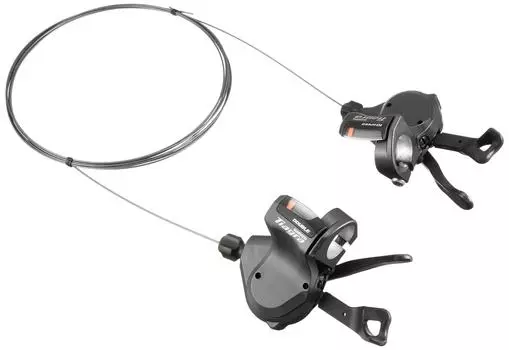 Комплект рычагов переключения передач SHIMANO для левой и правой стороны, 2 троса переключения передач 10S ISL4700PA TIAGRA (ДОРОГА) SL-4700-P Включено/Черный