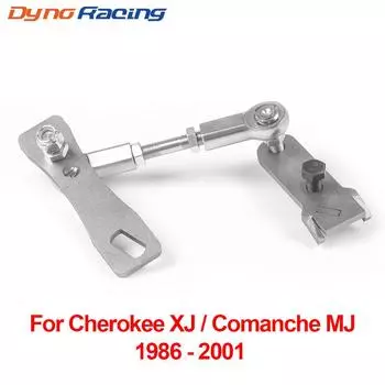 Комплект рычагов раздаточной коробки подходит для Jeep Cherokee XJ Comanche MJ 1986-2001. Простая версия установки, нержавеющая сталь.