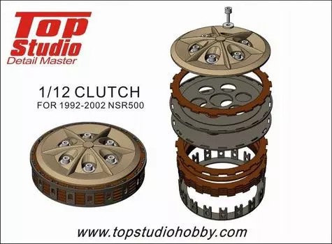 Комплект сцепления Top Studio NSR500 Tamiya TD23147 1992-2002 1/12