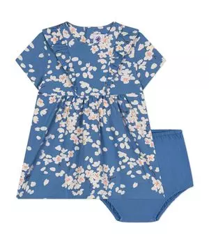 Комплект шаровар A09OC 36 месяцев 95 см [Petit Bateau] и синий/многоцветный