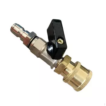 Комплект шарового крана для мойки высокого давления, прочный, нержавеющий, практичный, простой в использовании, многоцелевой, быстрый. Style A