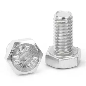 Комплект шестигранных болтов из нержавеющей стали 304 с гайками 84PCS Set