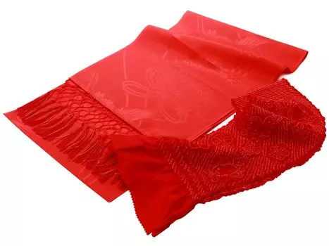 Комплект Shiko из полиэстера Красный [Sarasa] Takashi/Obiage 2 предм. красный