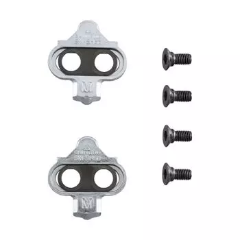 Комплект шипов SHIMANO для SPD Multiple Release без гайки шипа ISMSH56J Silver SM-SH56 серебряный