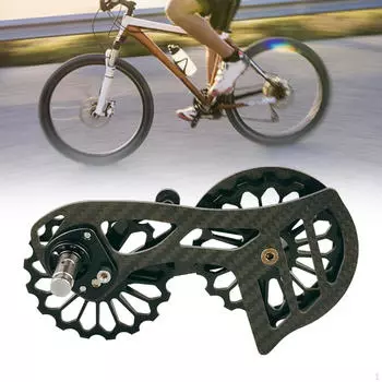 Комплект шкивов заднего переключателя для улучшения характеристик езды на велосипеде SD1 Black