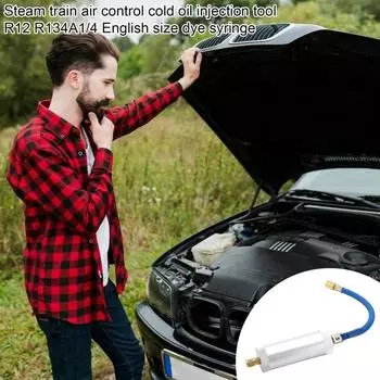 Комплект шлангов для заправки хладагента R134A AC Комплект шлангов для заправки хладагента Быстроразъемный распределительный клапан Комплект шлангов для заправки кондиционера Хладагент