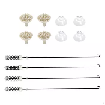 Комплект штанг для подвешивания белья — простая сборка, надежная замена for W11130362