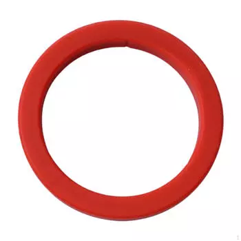 Комплект силиконовых уплотнителей для кофеварки красный