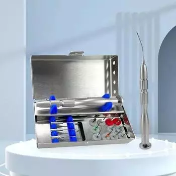 Комплект системы удаления зубных файлов, стоматологический инструмент, инструмент для удаления сломанных файлов, корневой канал Dental Tools серебряный