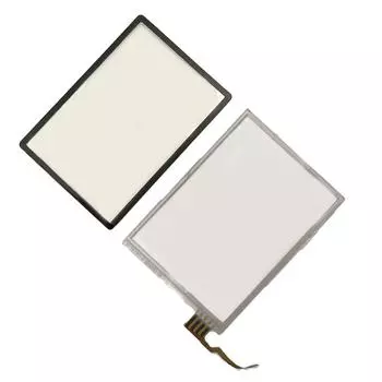 Комплект сменного тачскрина дигитайзера + панели верхнего экрана для Nintendo 2DS