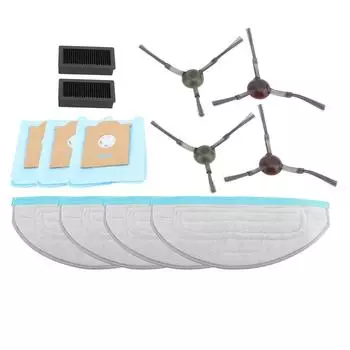 Комплект сменных аксессуаров для пылесоса Cube Robot Vacuum Cleaner Non Woven Fabric Mop Pad Filter S