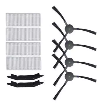 Комплект сменных боковых щеток для пылесоса, скребок для фильтра M210 M210S M213 M2