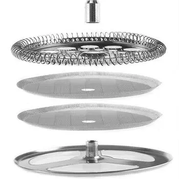 Комплект сменных фильтров для френч-пресса с коррозионно-стойким кофейным фильтром 350ML