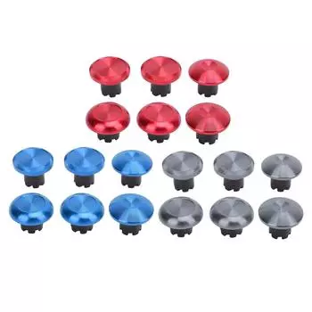 Комплект сменных колпачков для джойстика Edge Controller, алюминиевый сплав, металлический колпачок для джойстика Red