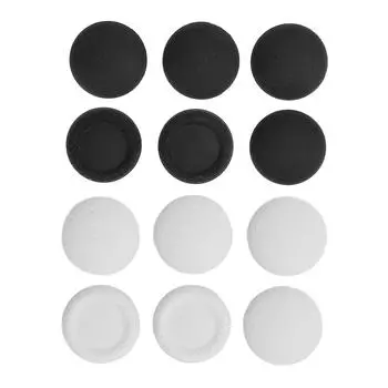 Комплект сменных колпачков для джойстиков для контроллера Edge, высокопроизводительный, 6 в 1, доступ к рукояткам для джойстиков Black