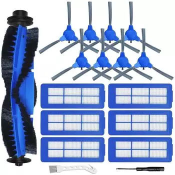 Комплект сменных принадлежностей для гибридного робота-пылесоса Eufy RoboVac с японской гарантией, фильтром, боковой щеткой, валиком, годовым планом Homukari для G30/11S