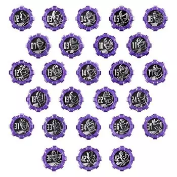 Комплект снаряжения Bandai Gashapon Kikai Sentai Zenkaiger GP Dark Sentai