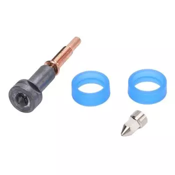 Комплект сопел для 3D-принтера, высокопоточная термостойкая закаленная сталь 0,6 мм, сменное сопло экструдера для