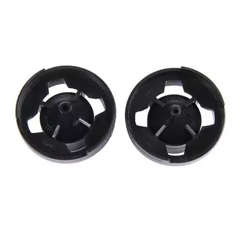 Комплект сопел для краскопульта, совместимый с электрическими краскопультами 800 Вт и 550 Вт, включает 2 сопла и ветрозащитный колпачок разных размеров