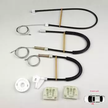 BWR543 Ремкомплект электрического стеклоподъемника передняя левая дверь для Skoda Octavia MK1 1U2 1U5 2001-2010 4/5 дверной фейслифтинг 1U0837461B