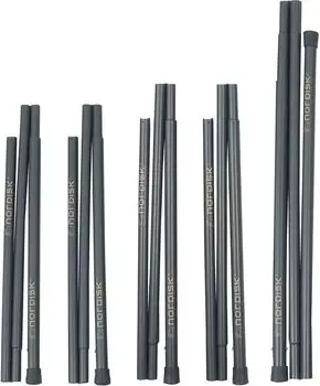 Комплект стоек для палатки NORDISK Outdoor Camping Set UTGARD SKY POLE SET 10931022 13.2 чёрный