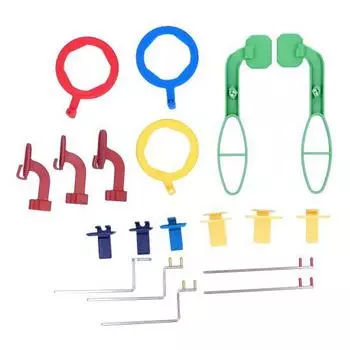 Комплект стоматологического внутриротового рентгеновского позиционера Набор позиционера датчика рентгеновской пленки Инструмент для стоматолога