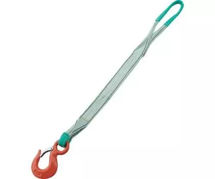 Комплект строп для подвесного ремня TRUSCO 1 ширина 50 мм x 1 м максимальная рабочая нагрузка 2 т TPSH50-1P10 жёлтый