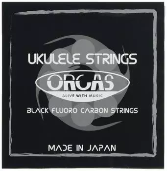 Комплект струн для укулеле для сопрано концертного калибра LG [ORCAS] (жесткий Low-G)ОС-ХАРД