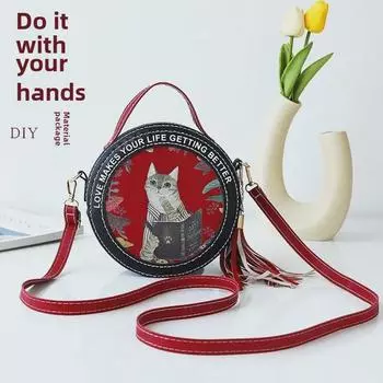 Комплект сумок-переносок своими руками — идеальный подарок для девушки, сделанный своими руками светло-зеленый