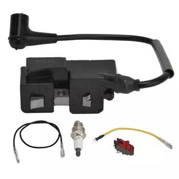 Комплект свечей зажигания Катушка зажигания и Свеча зажигания с комплектом проводов для Husqvarna для Jonsered