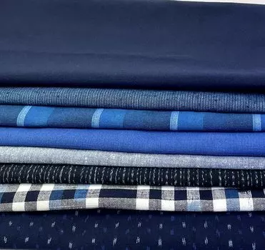 Комплект светильников Kurume Kasuri, доставленный напрямую от ткача, 8 штук по 50 см x 5 видов, с узором, ширина 50 см x 3 вида (основные / типы) Однотонный/полосатый + 37-39 см