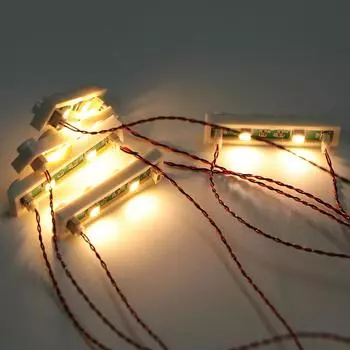Комплект светодиодного освещения 20 шт. 1X4 (X in One Lights с питанием от USB) Комбинированный модуль Bricks City DIY MOC, совместимый с Bricks 3710