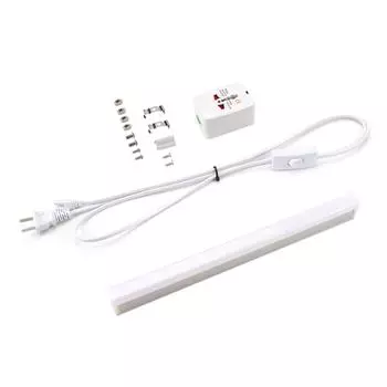 Комплект светодиодного освещения 6500K Soft Light Светодиодный ночник с универсальным адаптером для белый