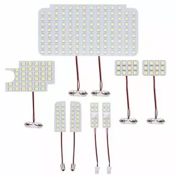 Комплект светодиодных ламп для салона SUPAREE Toyota Hiace 200 Series, специально разработанный для 4-го типа/5-го типа/6-го типа Super GL, внутреннее освещение, взрывное освещение, индивидуальные детали Whi